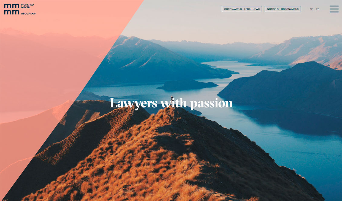 Graphic Design And Seo Of Monereo Meyer Abogados Creactivitat