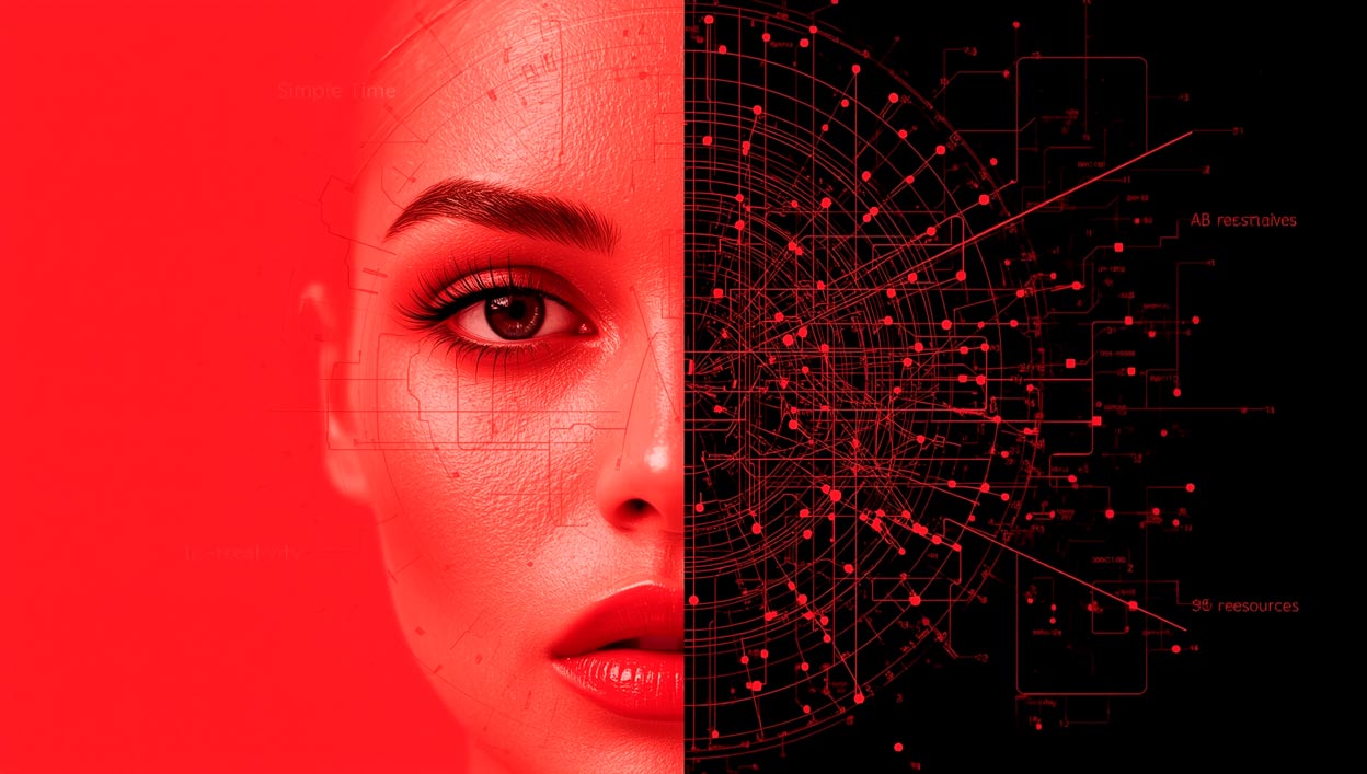Figura conceptual que mostra algoritmes transparents per representar la transparència i l’ètica digital en processos d’hiperpersonalització.