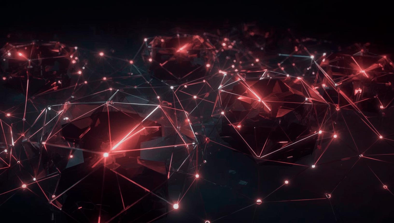Imagen abstracta de un cubo translúcido con redes neuronales internas que simboliza transparencia, trazabilidad y ética en inteligencia artificial.